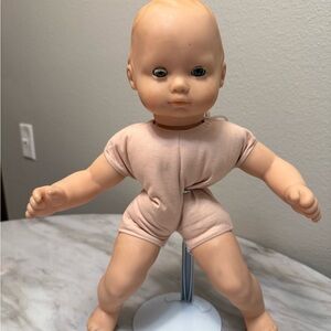 Pleasant Company, vintage bitty baby doll with blonde hair